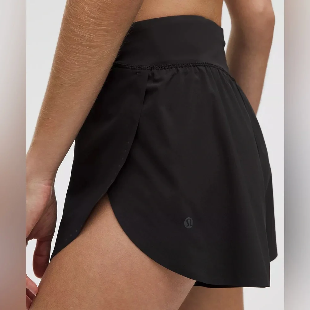 LULULEMON Fast and Free High-Rise Classic-Fit Split Short 3inch - Picture 1 of 4